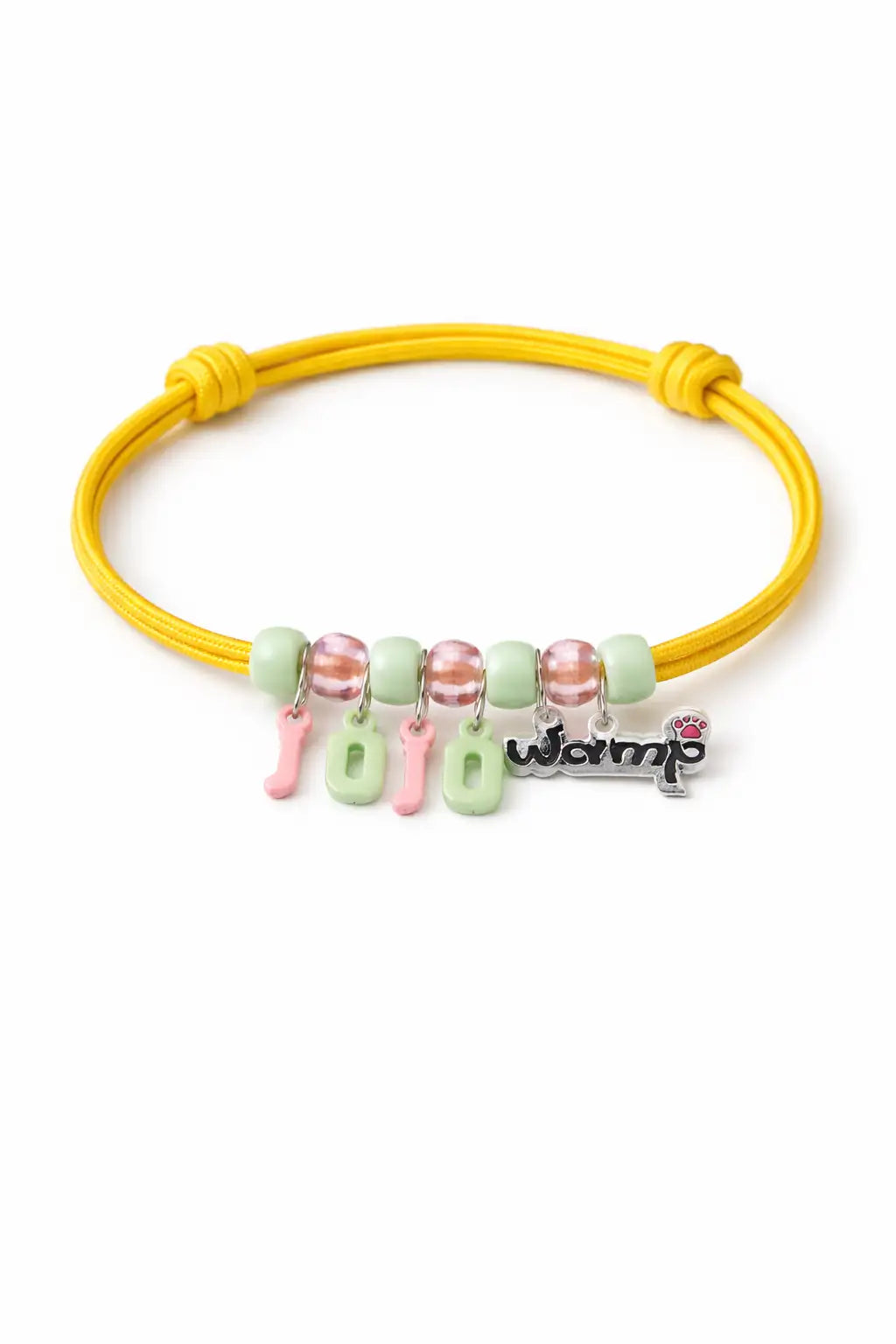 Name Bead Cat Necklace