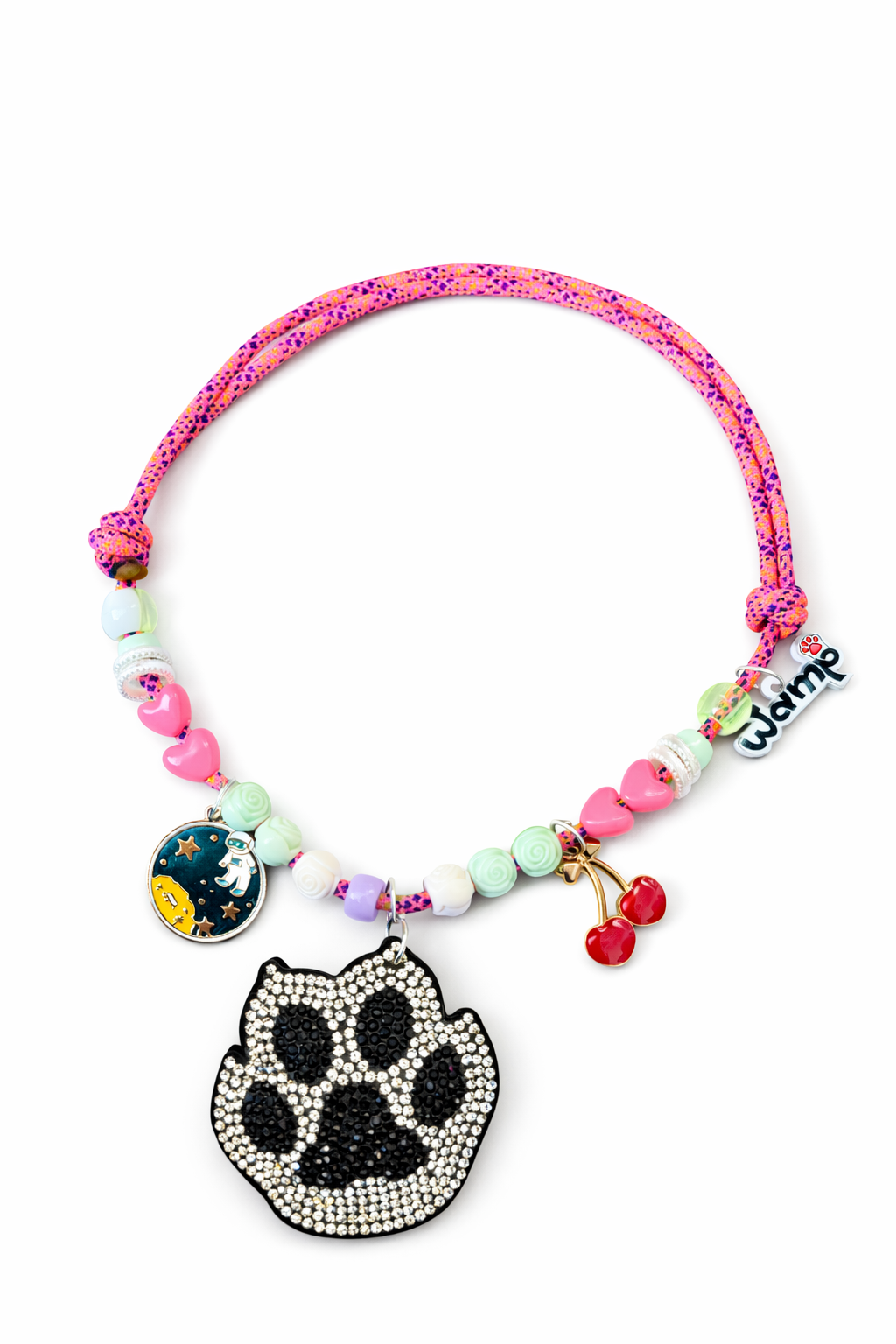 WAMP Glitter Dog Necklace