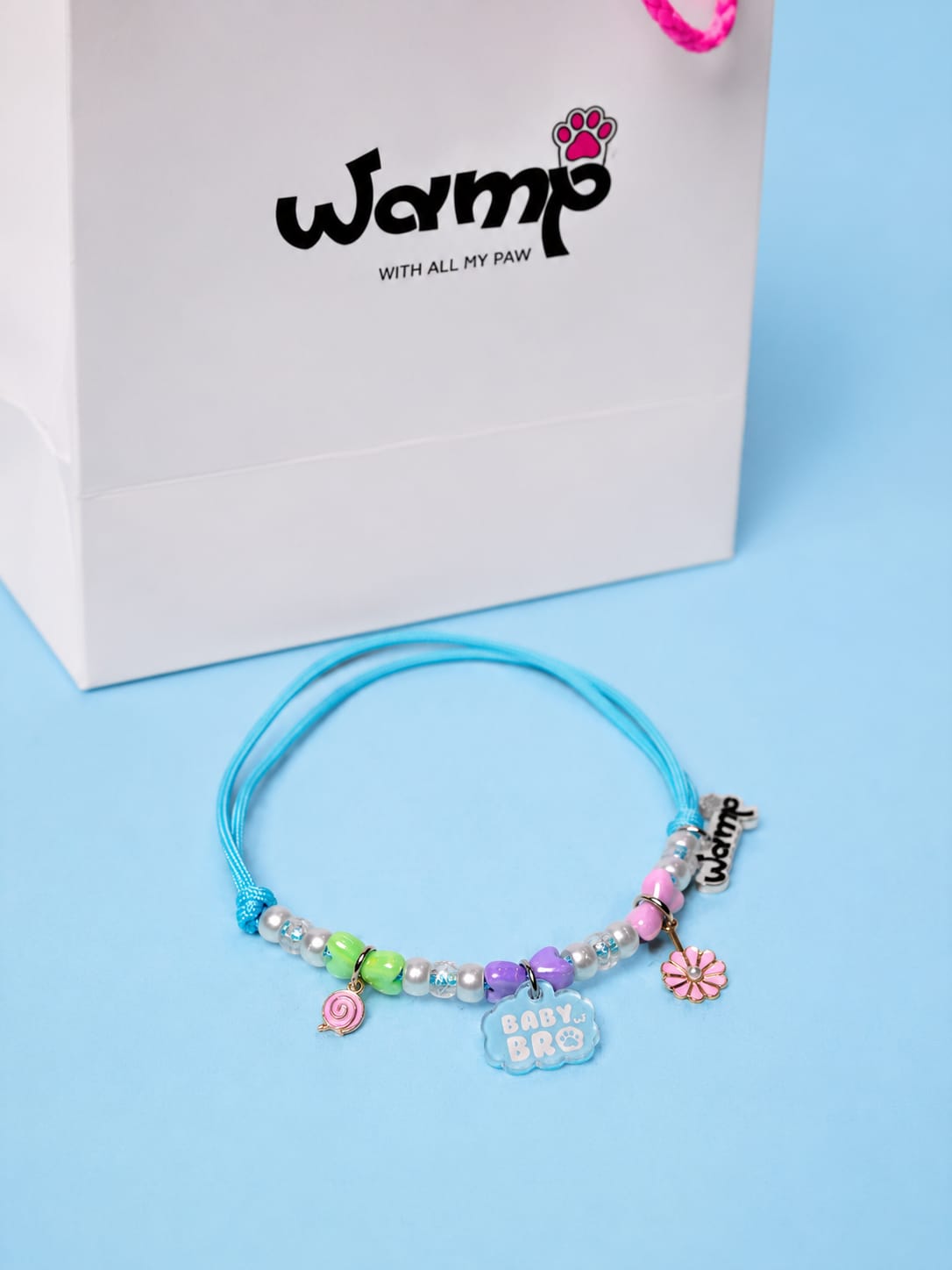 baby bro pet neck rakhi for dogs and cats